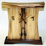 Myrtlewood pagoda clock 1
